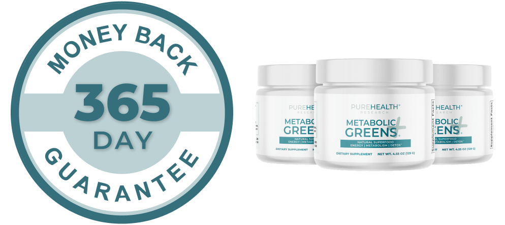 Metabolic Greens+ bottles